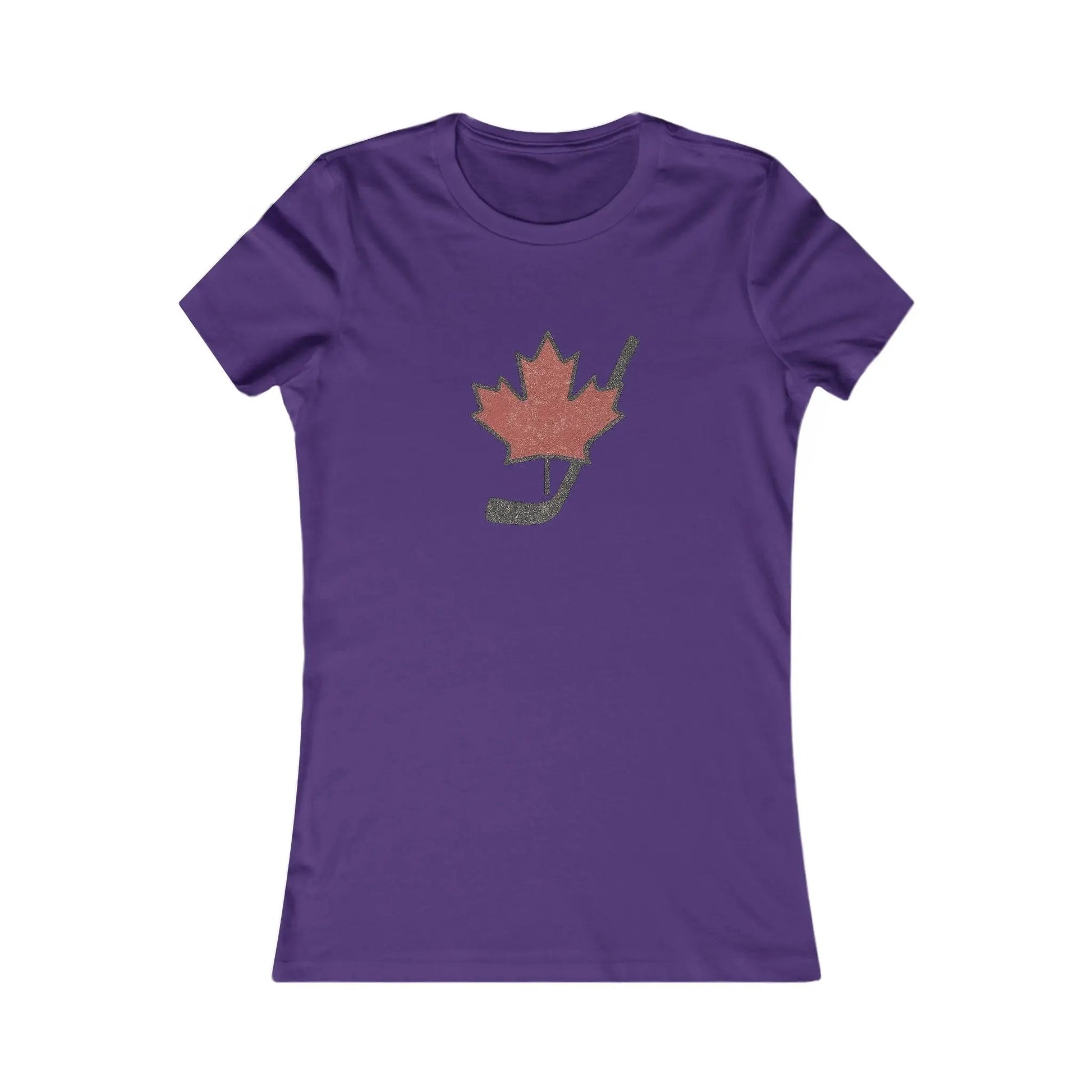 T-shirt femme Maple Stick Hockey Stick - Fierté du hockey canadien - Maple Stick Hockey Co. - Coupe femme 