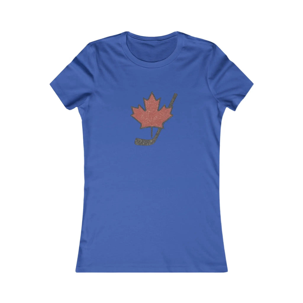 T-shirt femme Maple Stick Hockey Stick - Fierté du hockey canadien - Maple Stick Hockey Co. - Coupe femme 