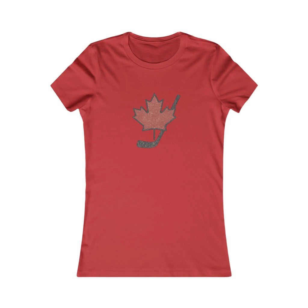 T-shirt femme Maple Stick Hockey Stick - Fierté du hockey canadien - Maple Stick Hockey Co. - Coupe femme 