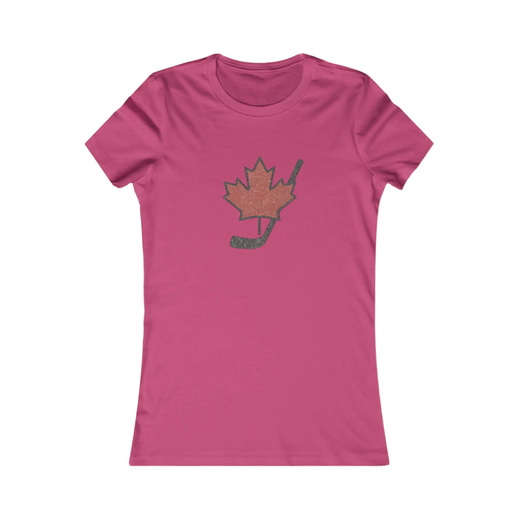 T-shirt femme Maple Stick Hockey Stick - Fierté du hockey canadien - Maple Stick Hockey Co. - Coupe femme 