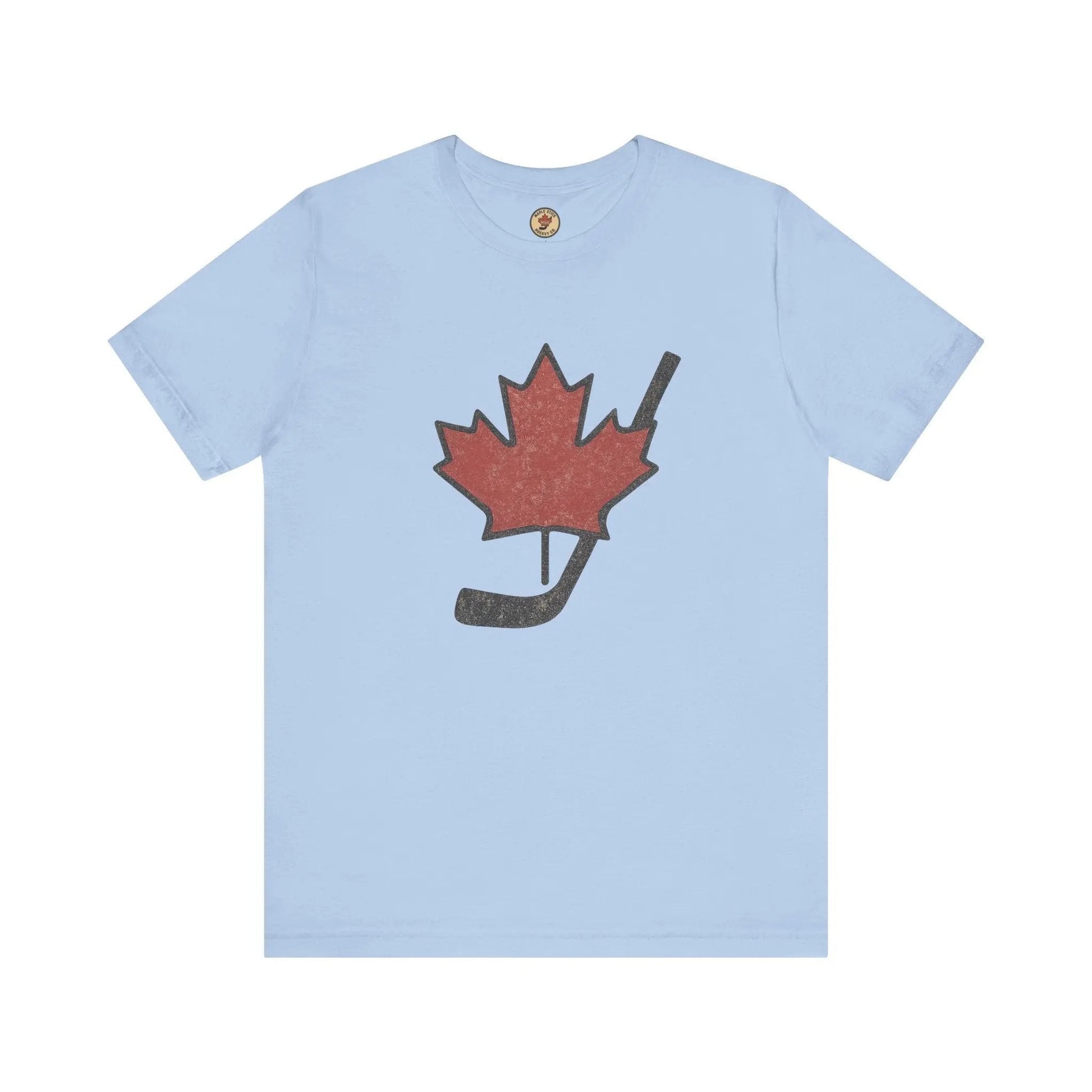 Maple Leaf Hockey Stick T-Shirt – Canadian Pride Shirt
