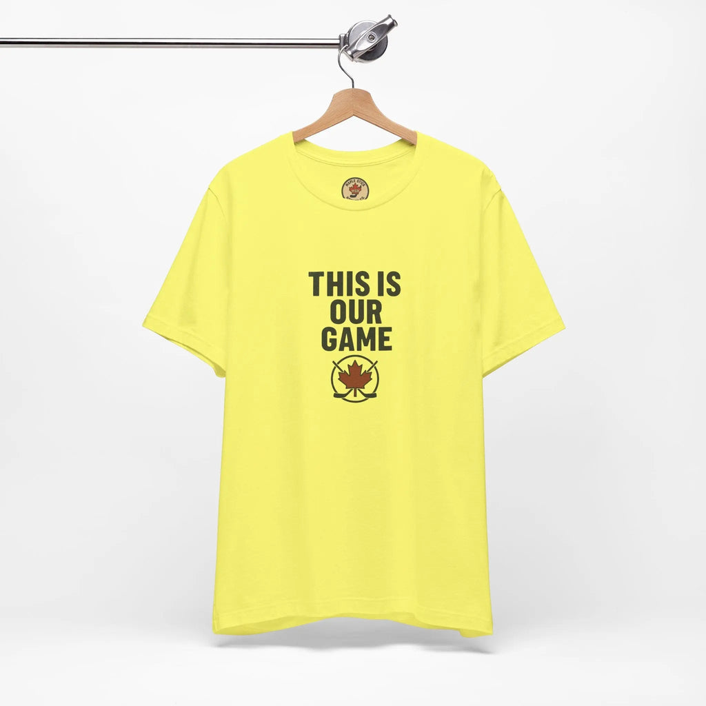 Maple Stick Hockey Fan Tee – Game Day Spirit