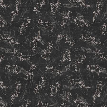 Cadeau musical de Katie Pertiet - Black Word Toss