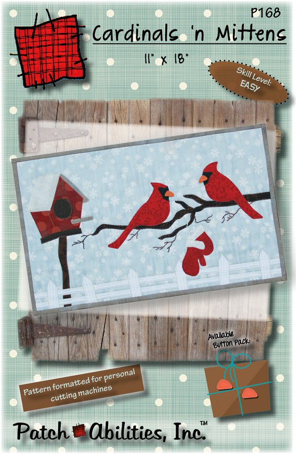 Patch Abilities - P168 Cardinals n Mittens