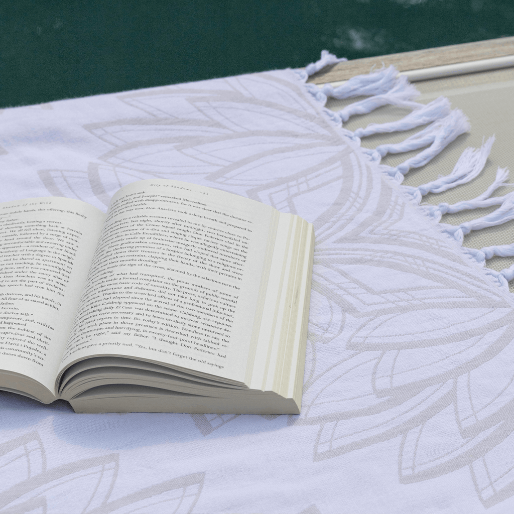 Turkish Towels Canada | Body Towel | Oat + White