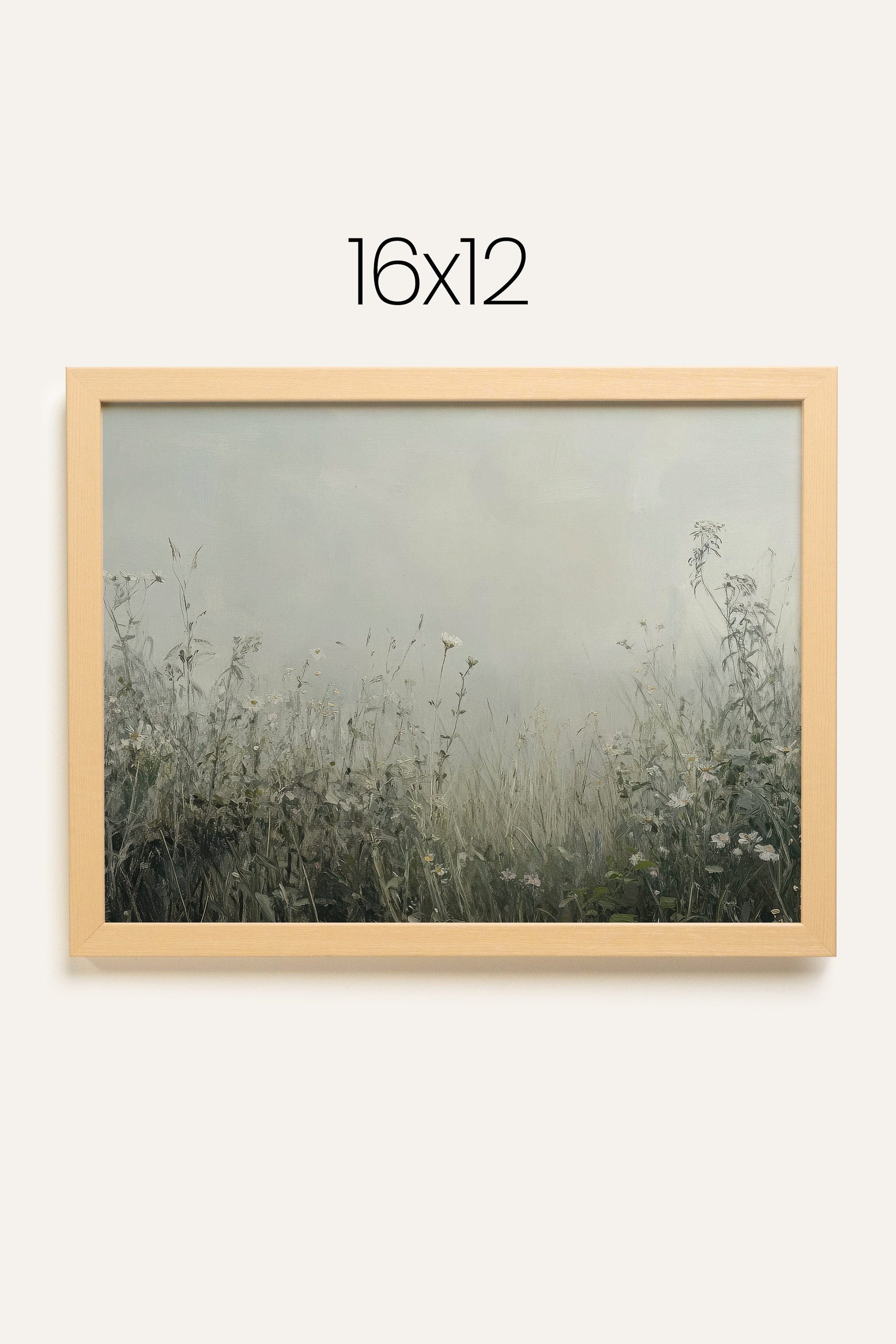 Green Life, Set of 3 Framed Canvases