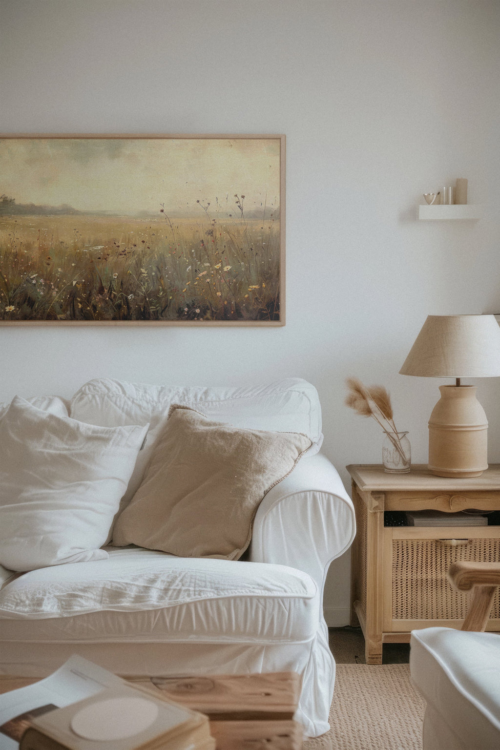 Greenscape, Stretched Canvas Artwork