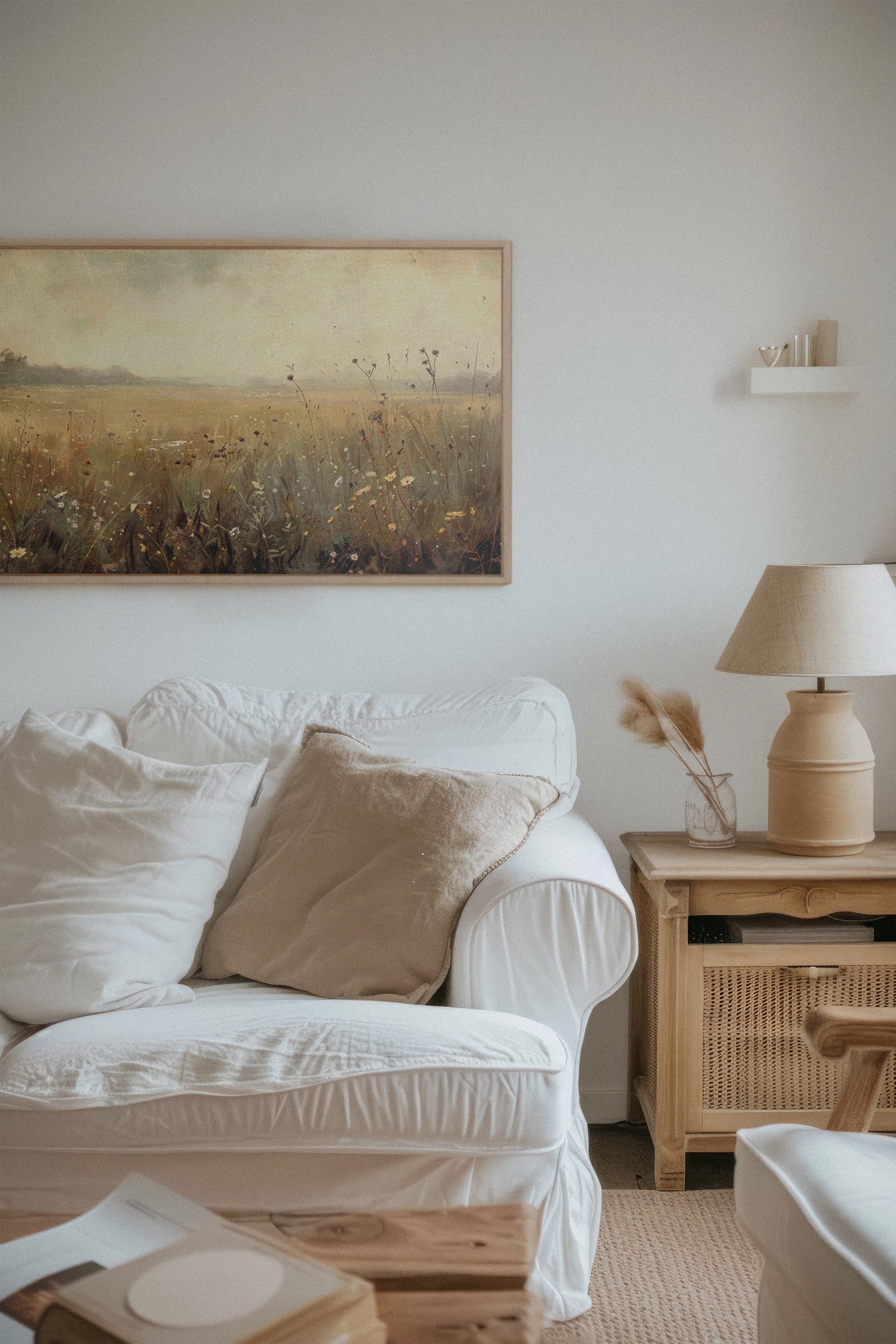 Greenscape, Stretched Canvas Artwork