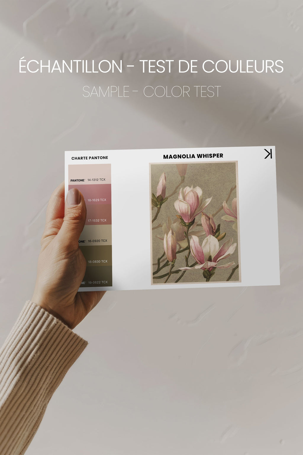 MAGNOLIA WHISPER, Stretched Canvas Artwork