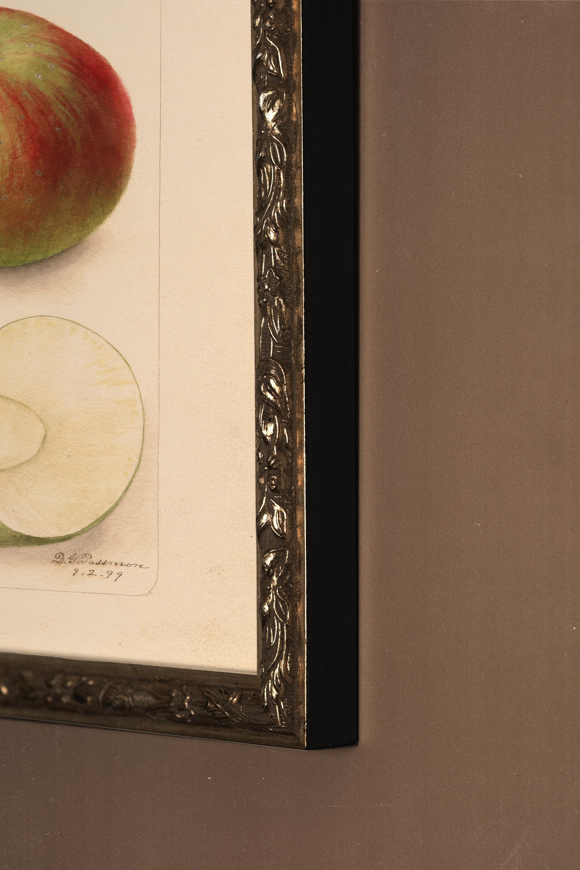 Taste of the Past, Vintage Bronze Frame