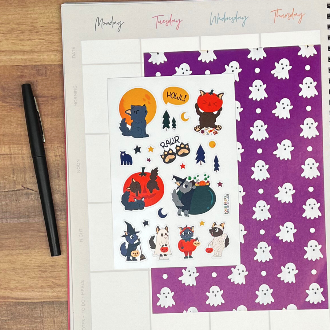 Howlin' Halloween Pups