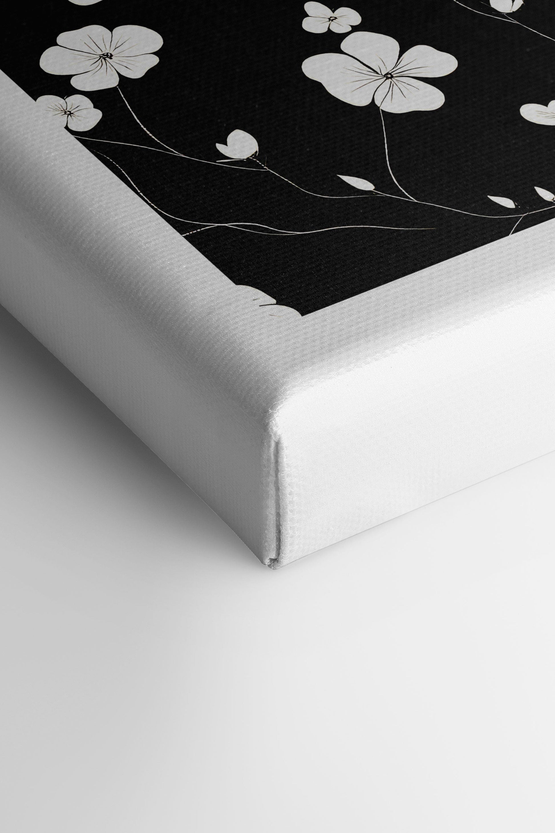 Nocturnal Blooms, Stretched Canvas Artwork