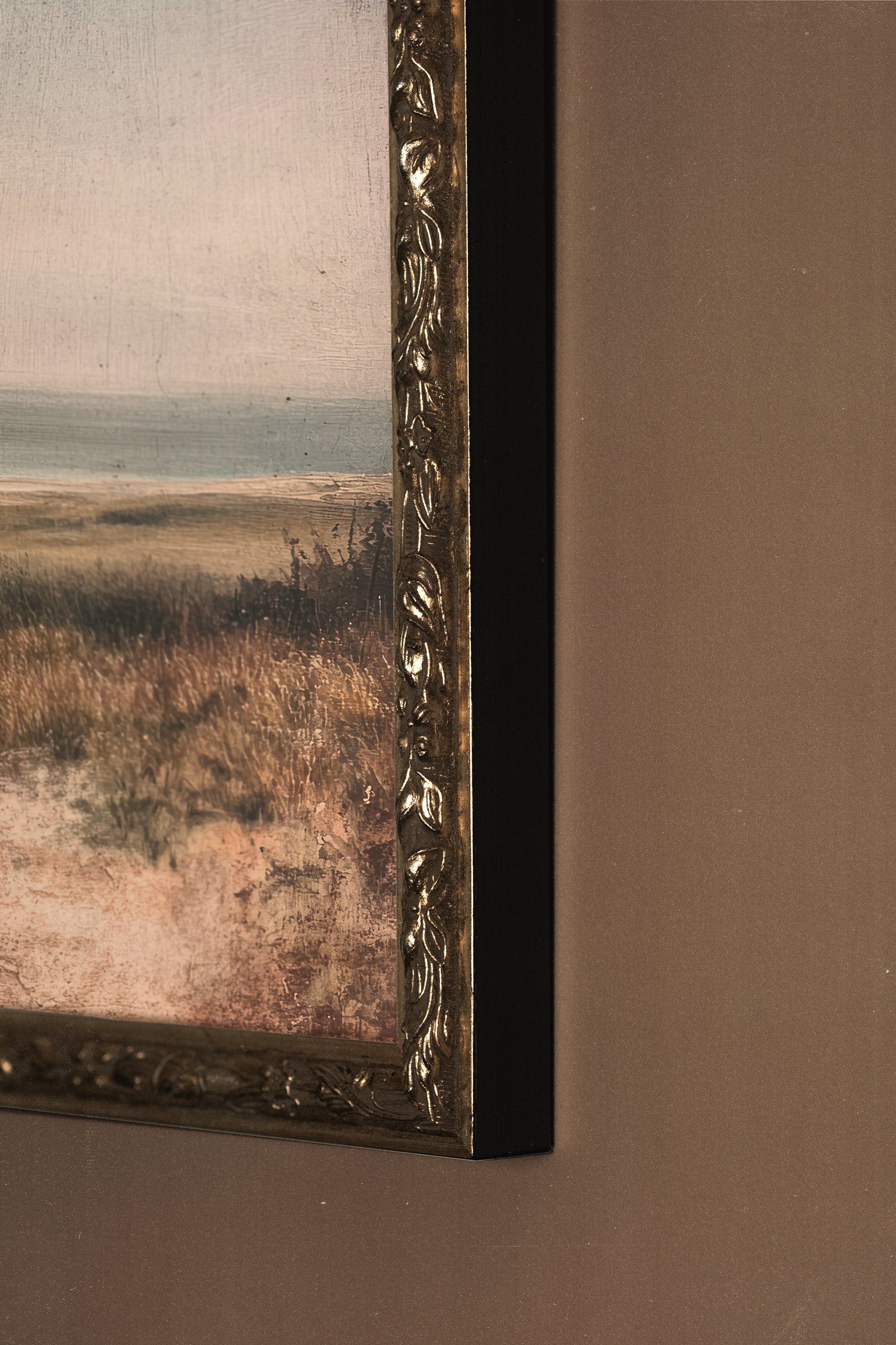SAND AND MIST, VINTAGE SILVER FRAME