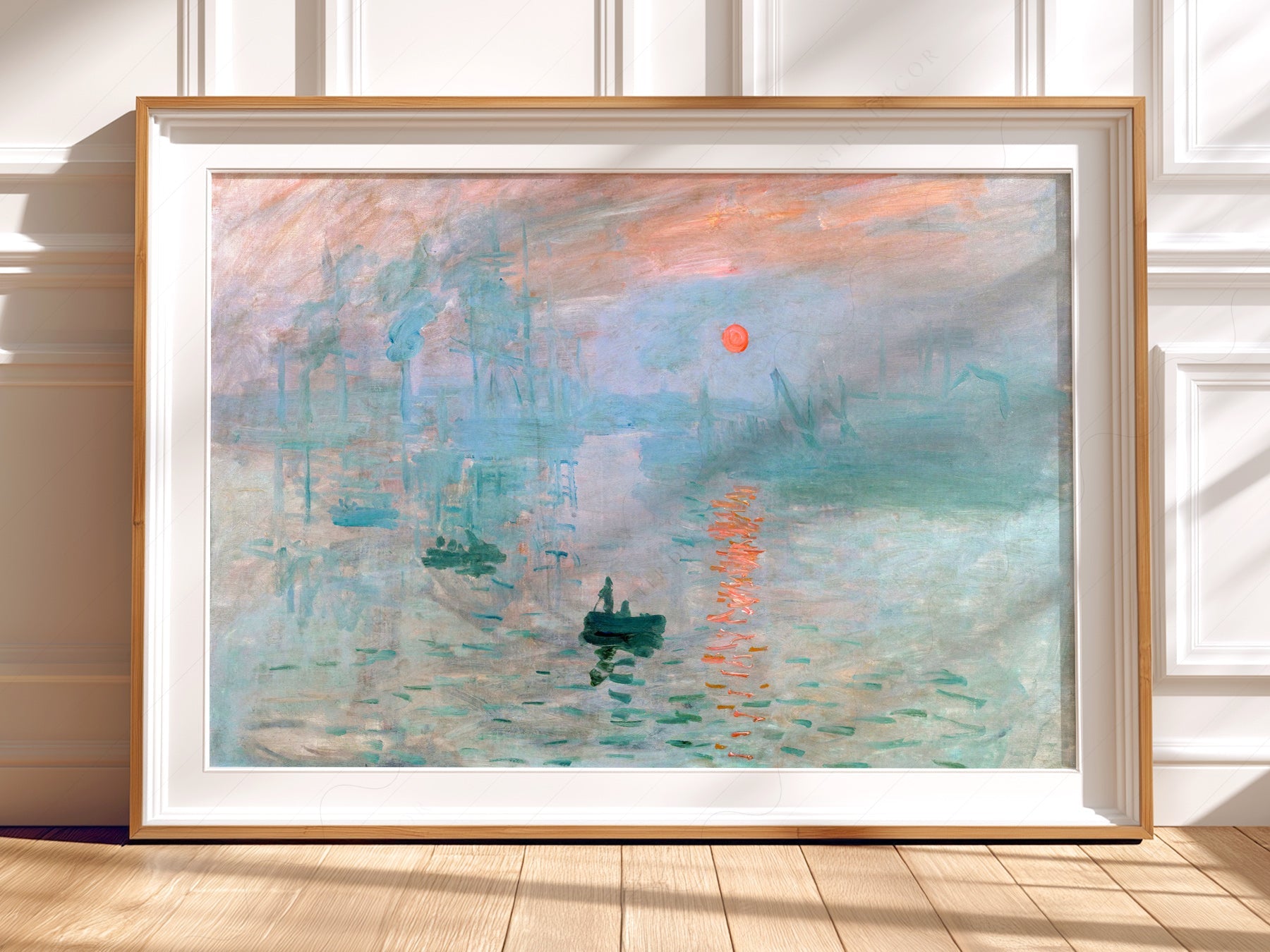 Claude Monet - Impression Sunrise Art Print – Impressionist Wall Decor