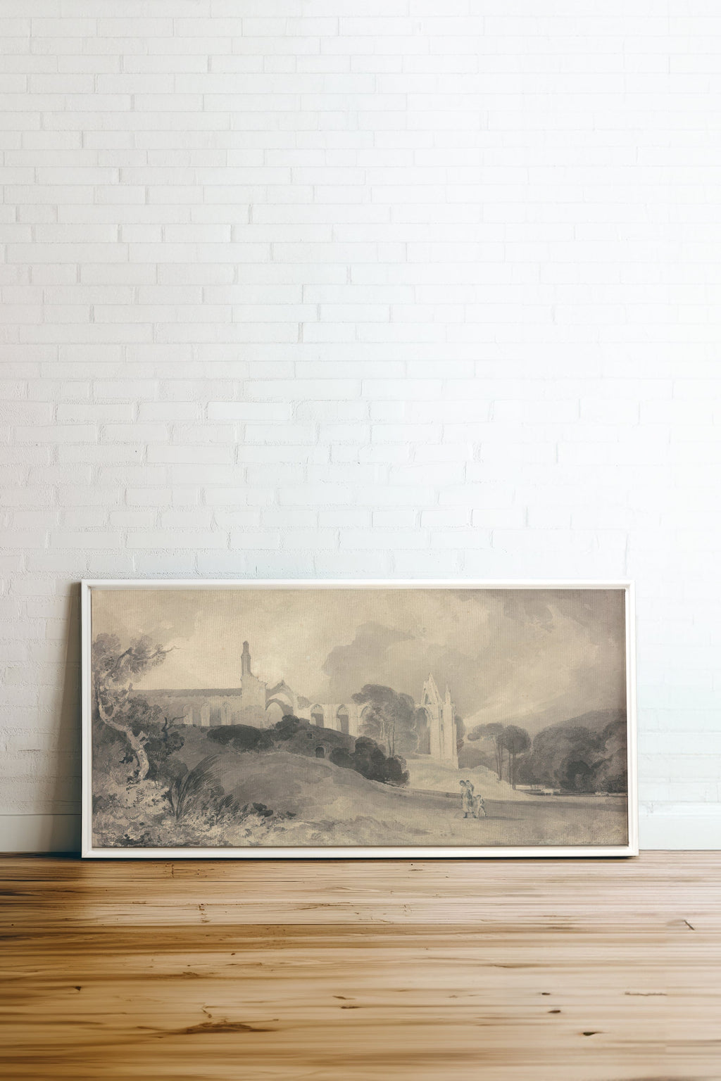 Veiled Vestiges, Stretched Canvas Artwork