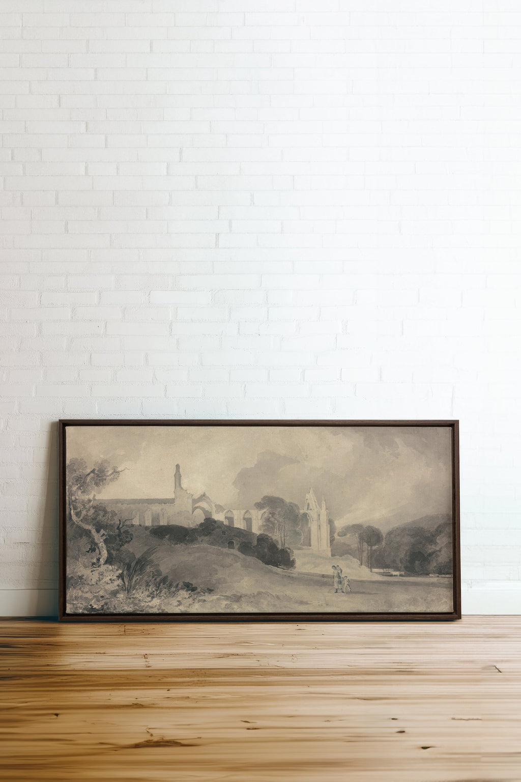 Veiled Vestiges, Stretched Canvas Artwork