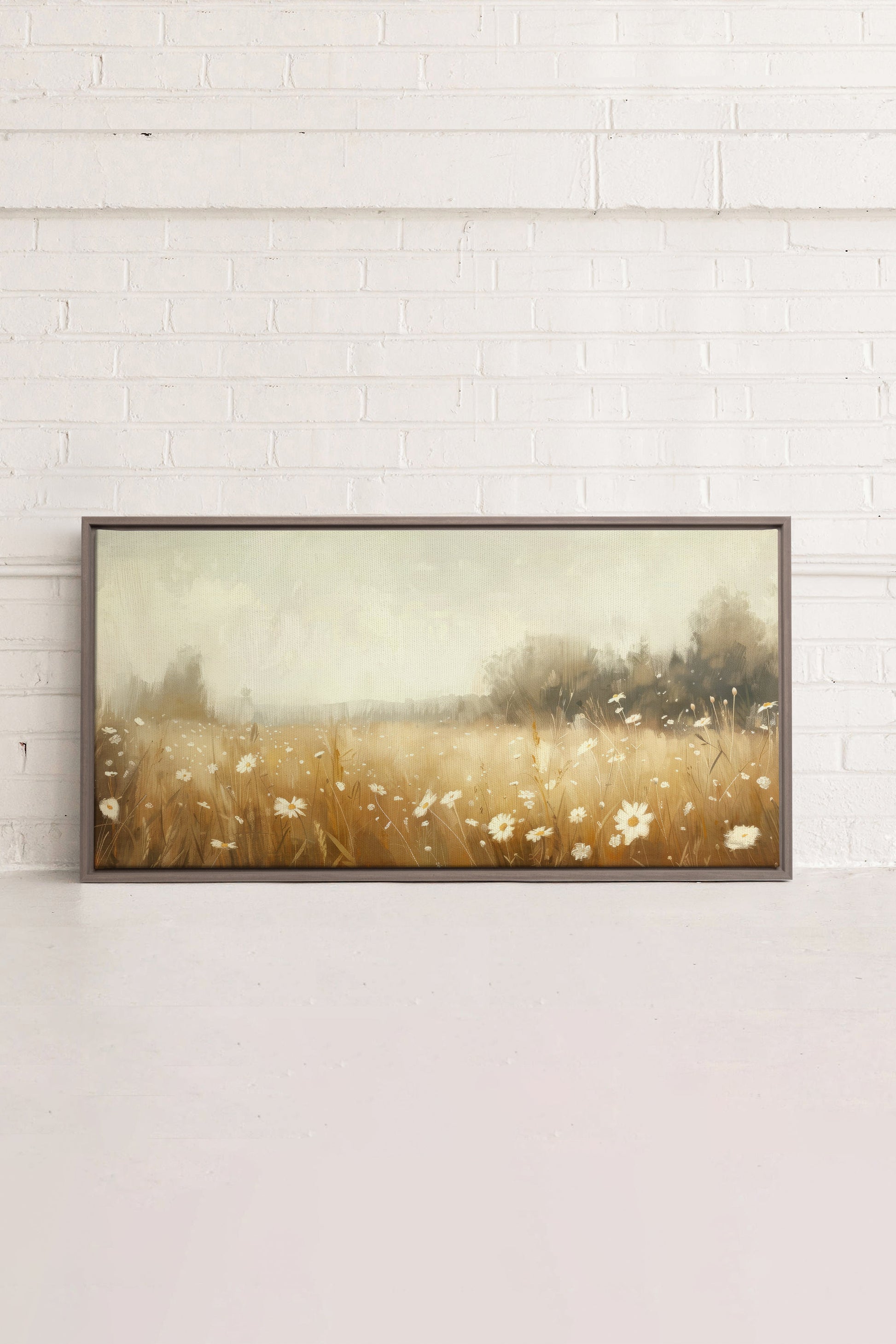 Daisy Breeze, Stretched Canvas Artwork