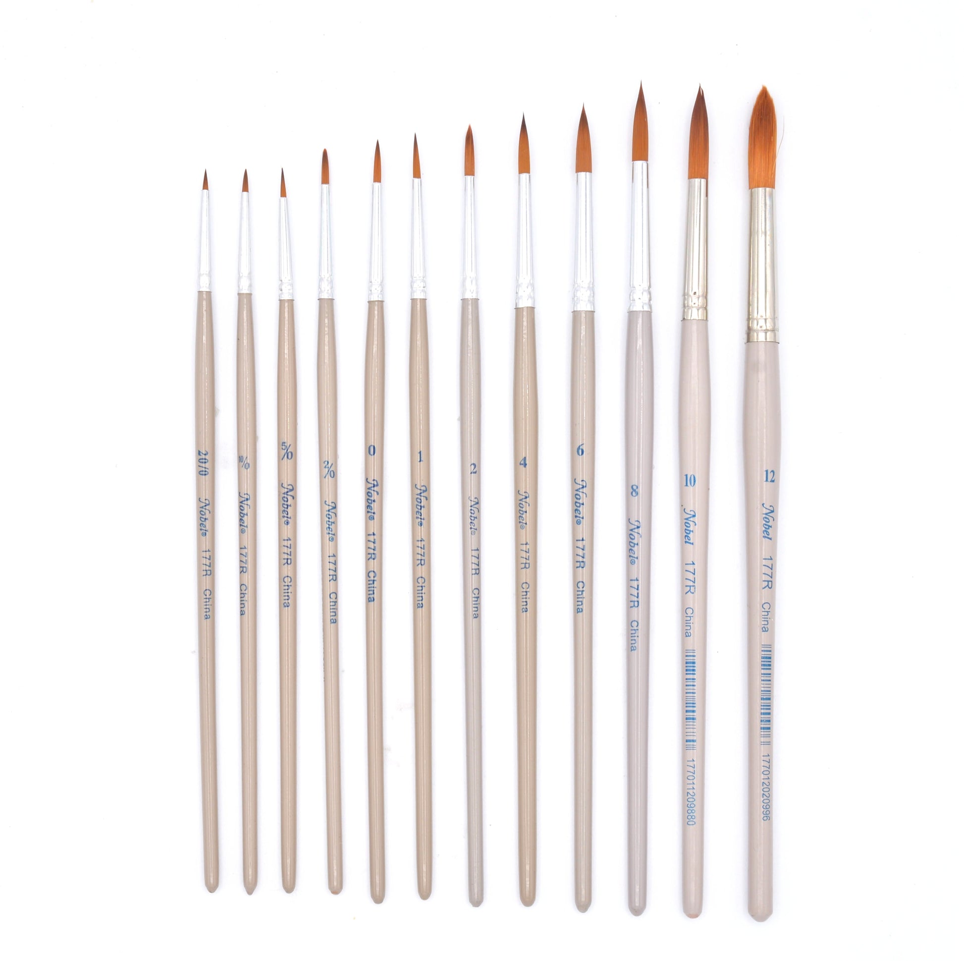 Comet - Golden Synthetic Short Handle Brush