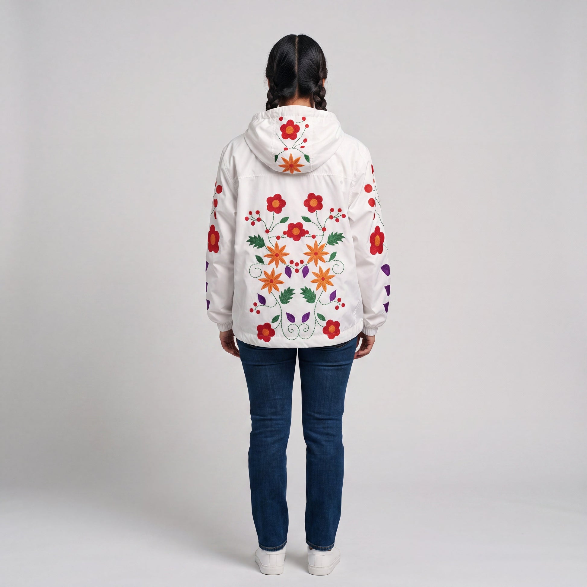 OLDTRIBES™ Mountain Bloom Windbreaker
