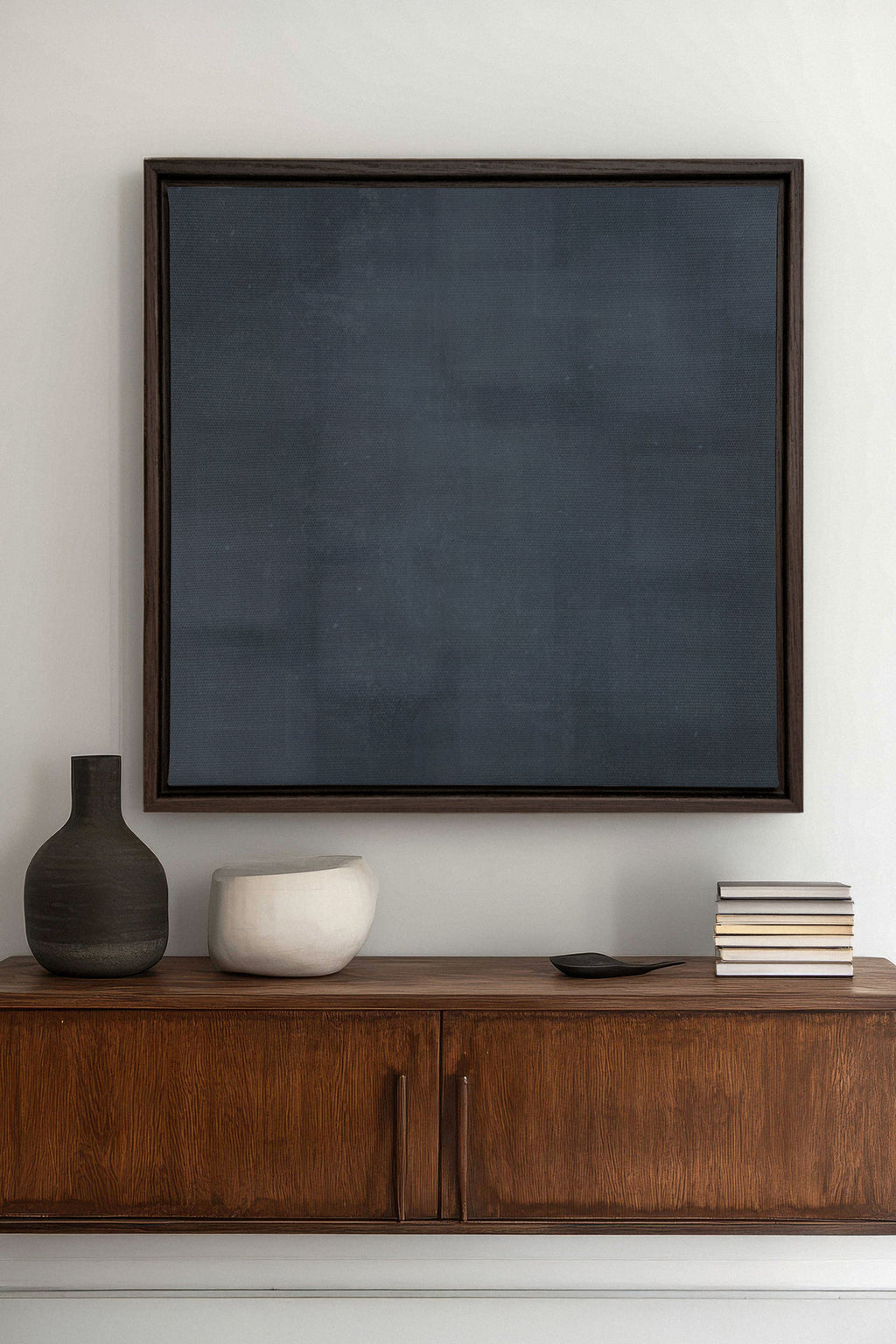BLUE DUSK, Stretched Canvas Artwork