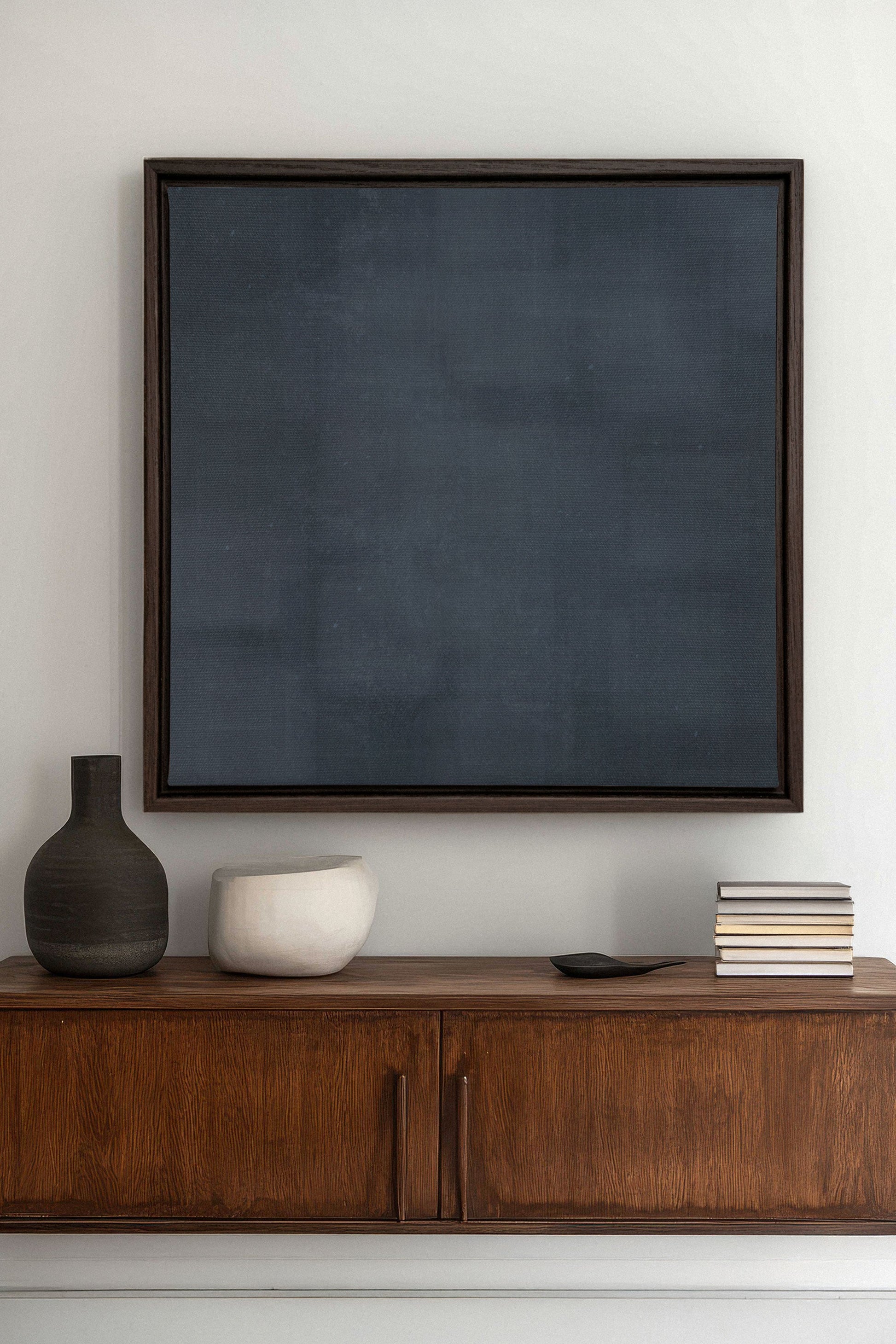BLUE DUSK, Stretched Canvas Artwork
