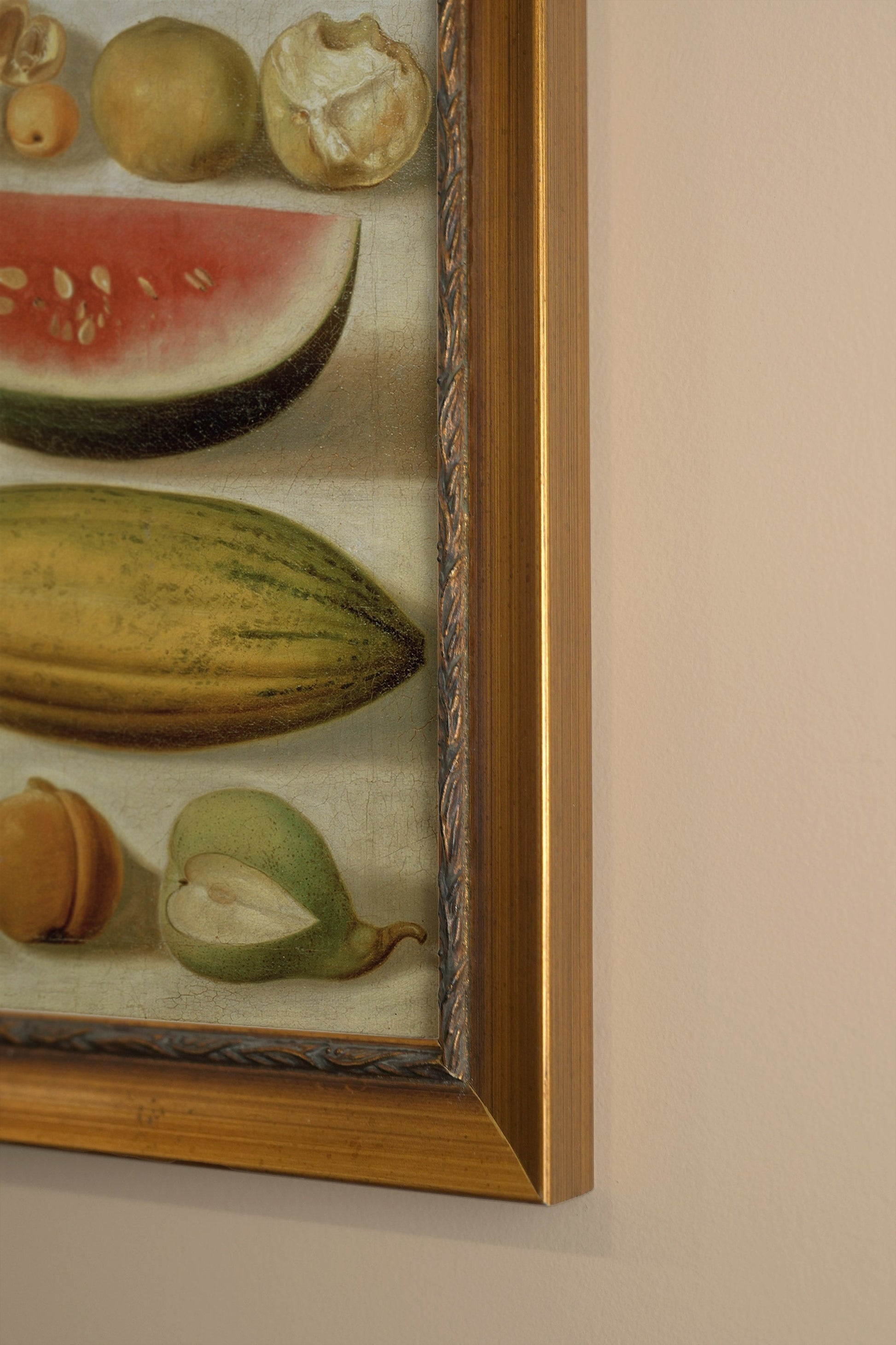 Golden Harvest, Vintage Gold Frame