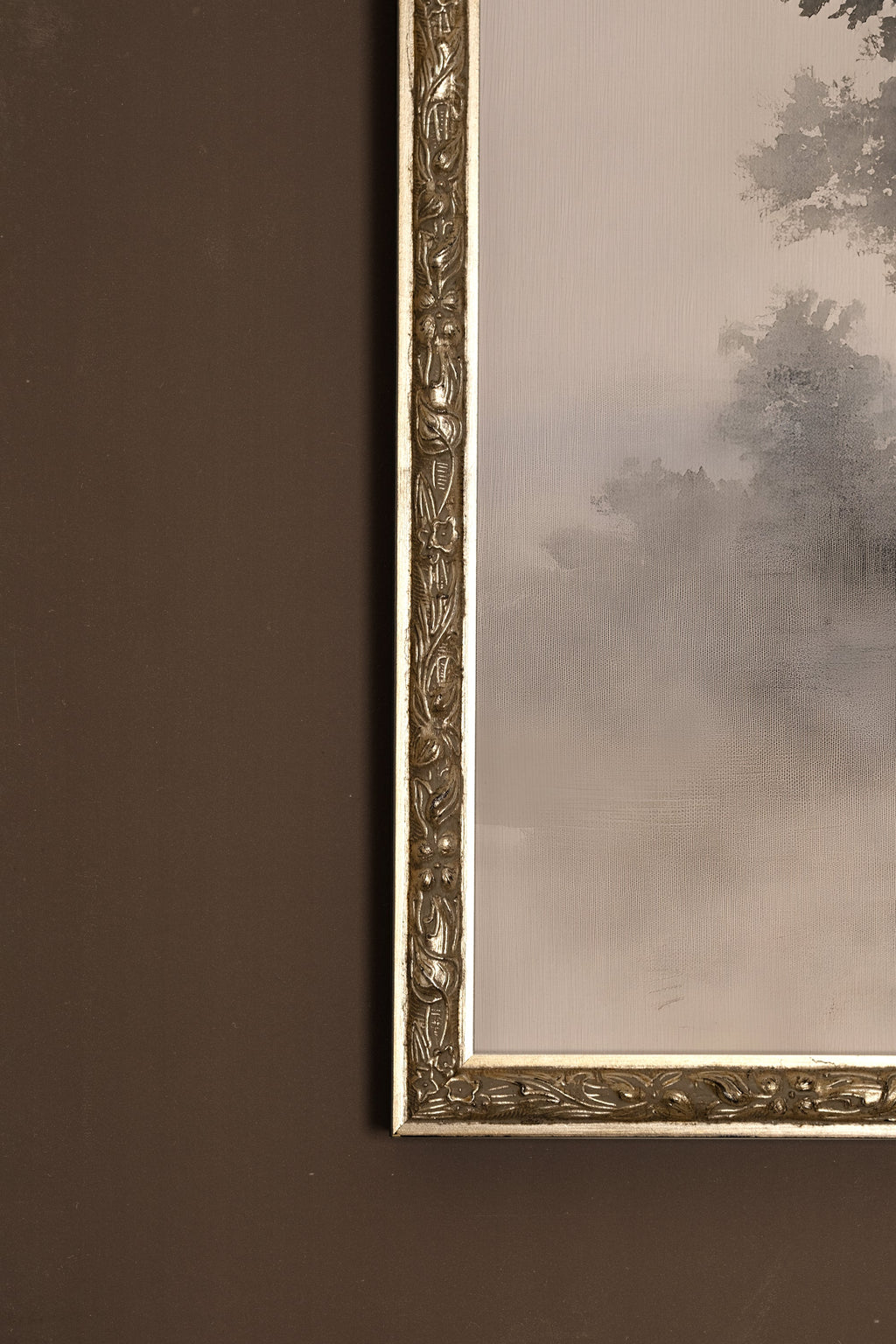 Misty Silence, Vintage Silver Frame