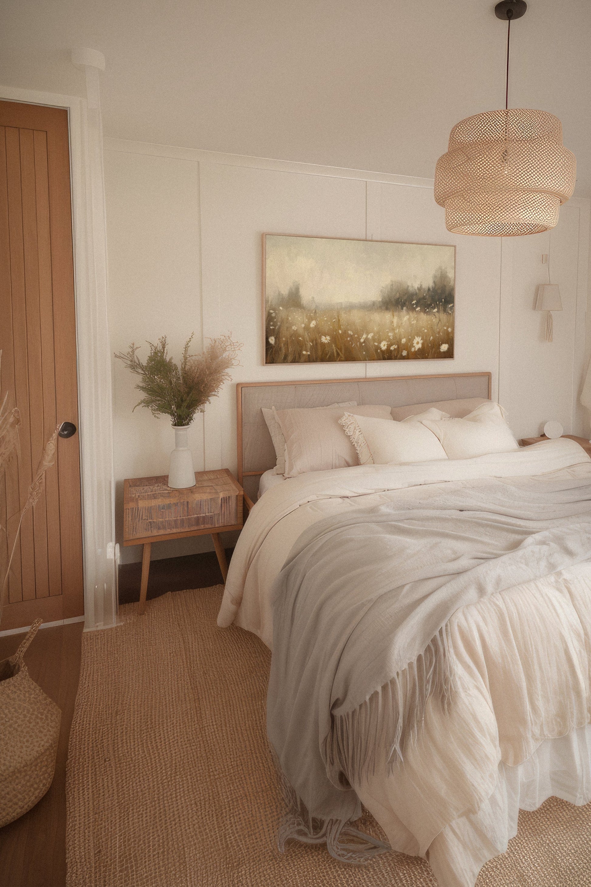 Daisy Breeze, Stretched Canvas Artwork