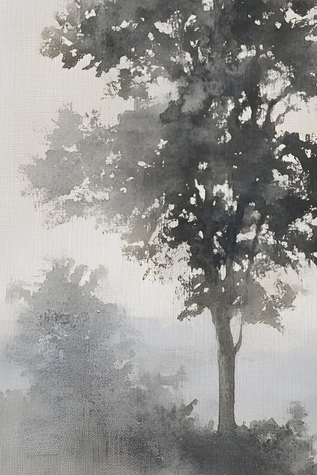 Misty Silence, Vintage Silver Frame