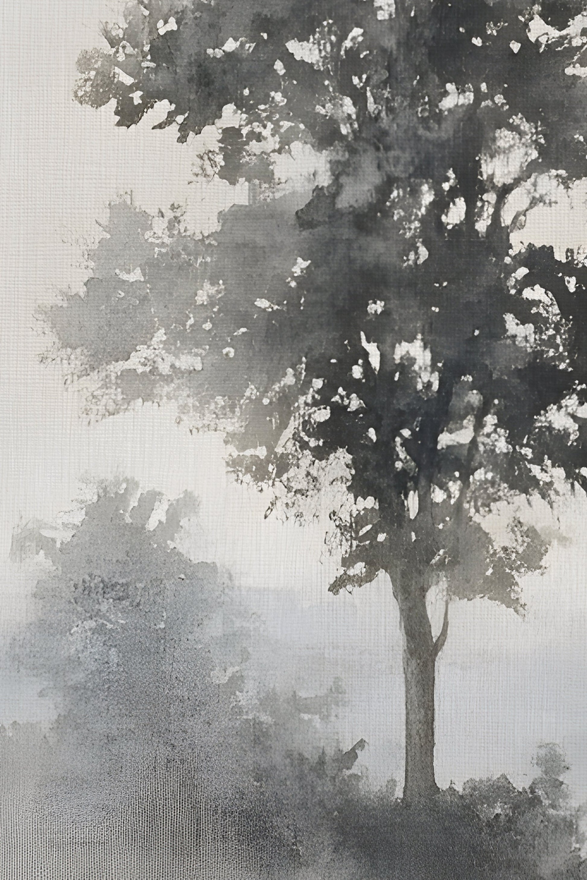 Misty Silence, Vintage Silver Frame