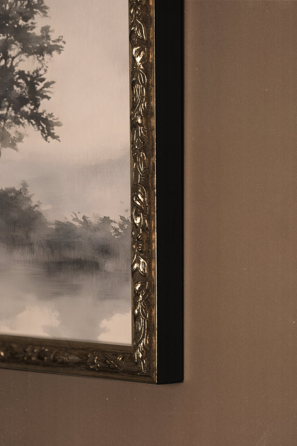 Misty Silence, Vintage Silver Frame