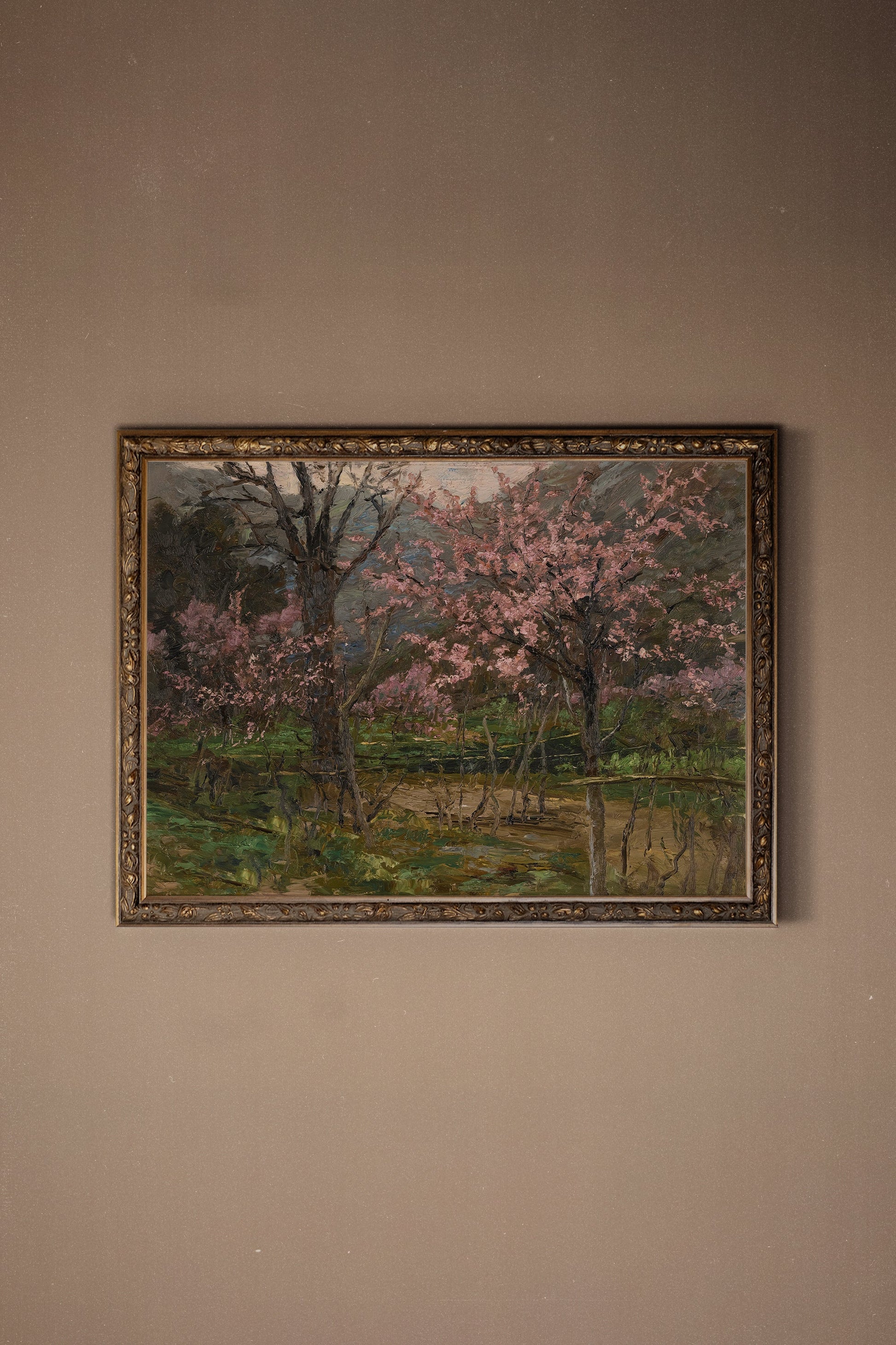 WILD BLOOM, VINTAGE BRONZE FRAME
