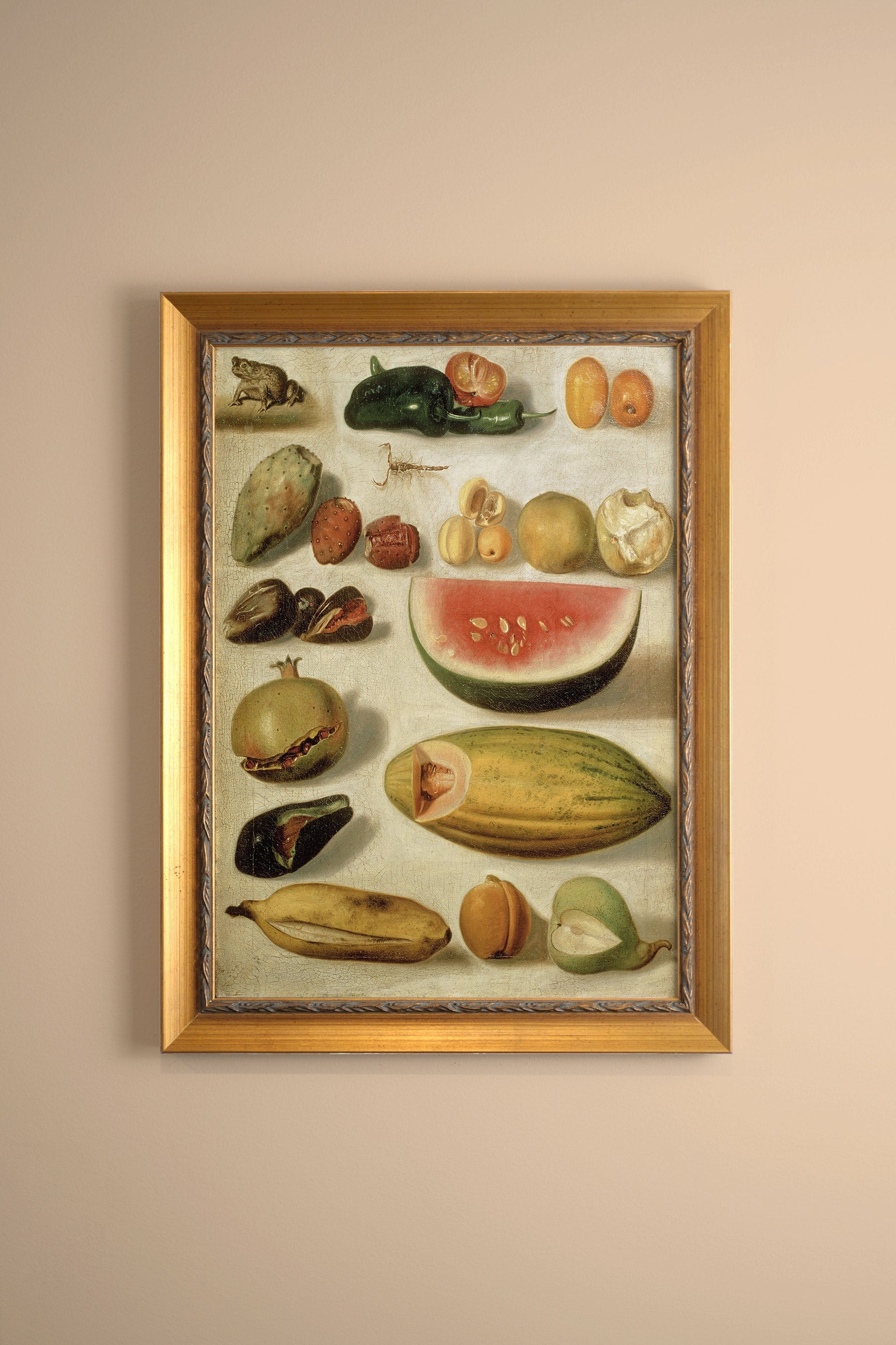 Golden Harvest, Vintage Gold Frame