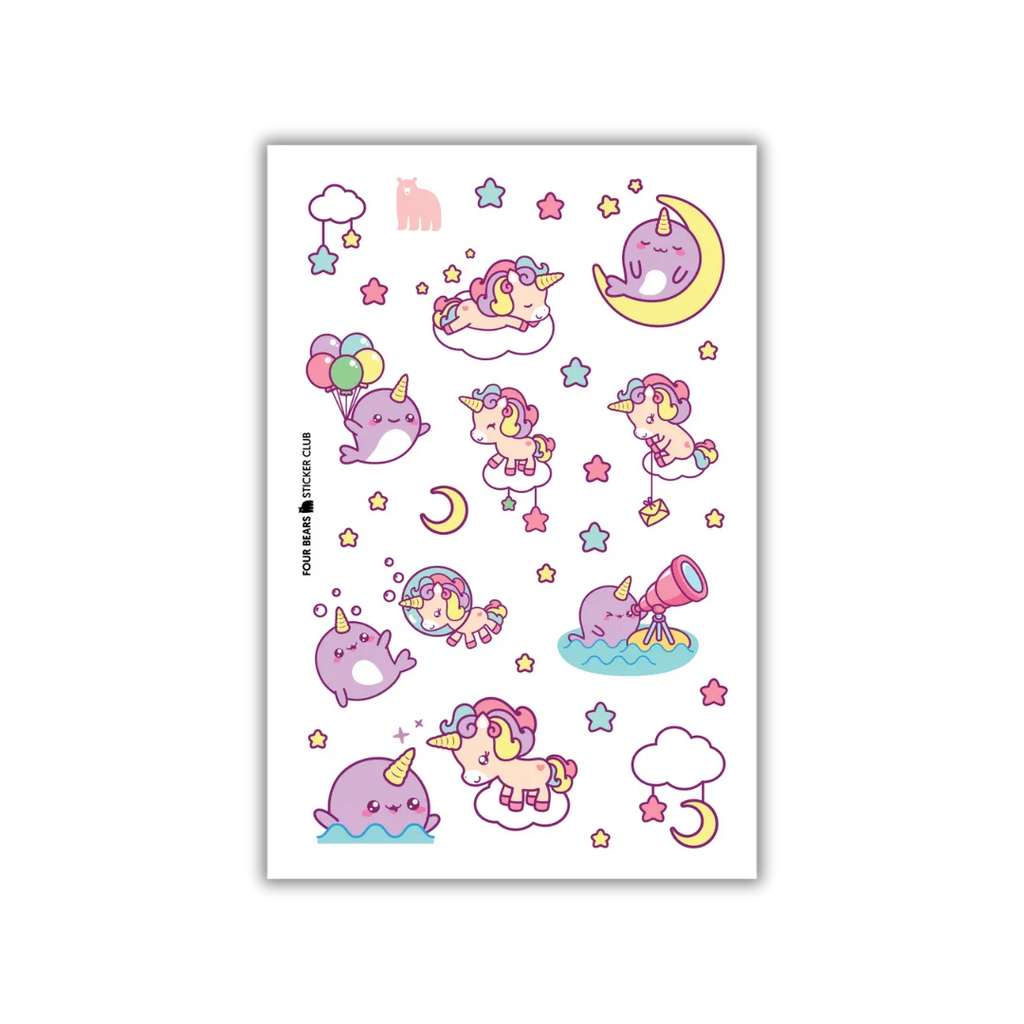 Best Friends - Four Bears Sticker Club