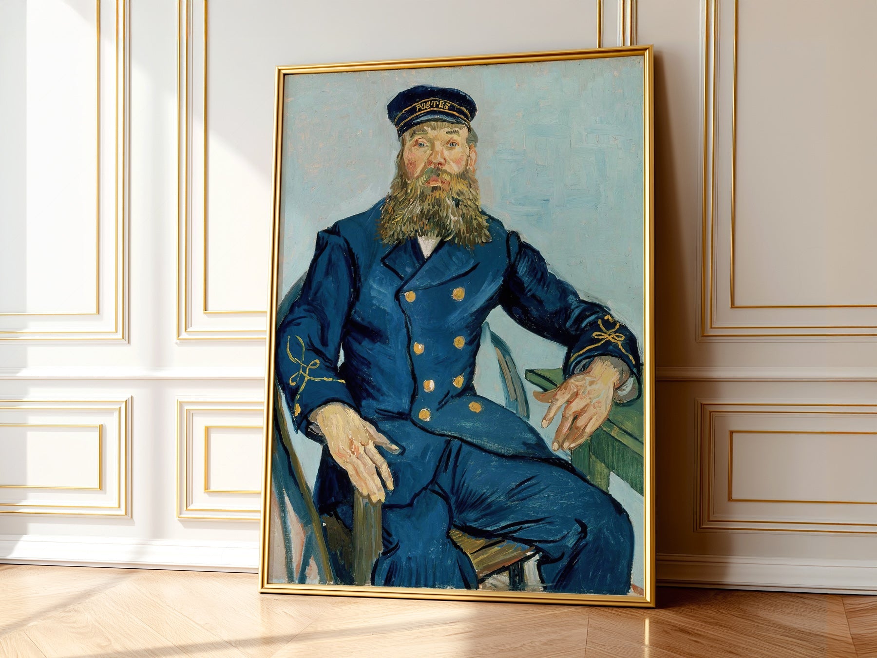 Van Gogh The Postman Joseph Roulin Art Print – Famous Painting Wall Art