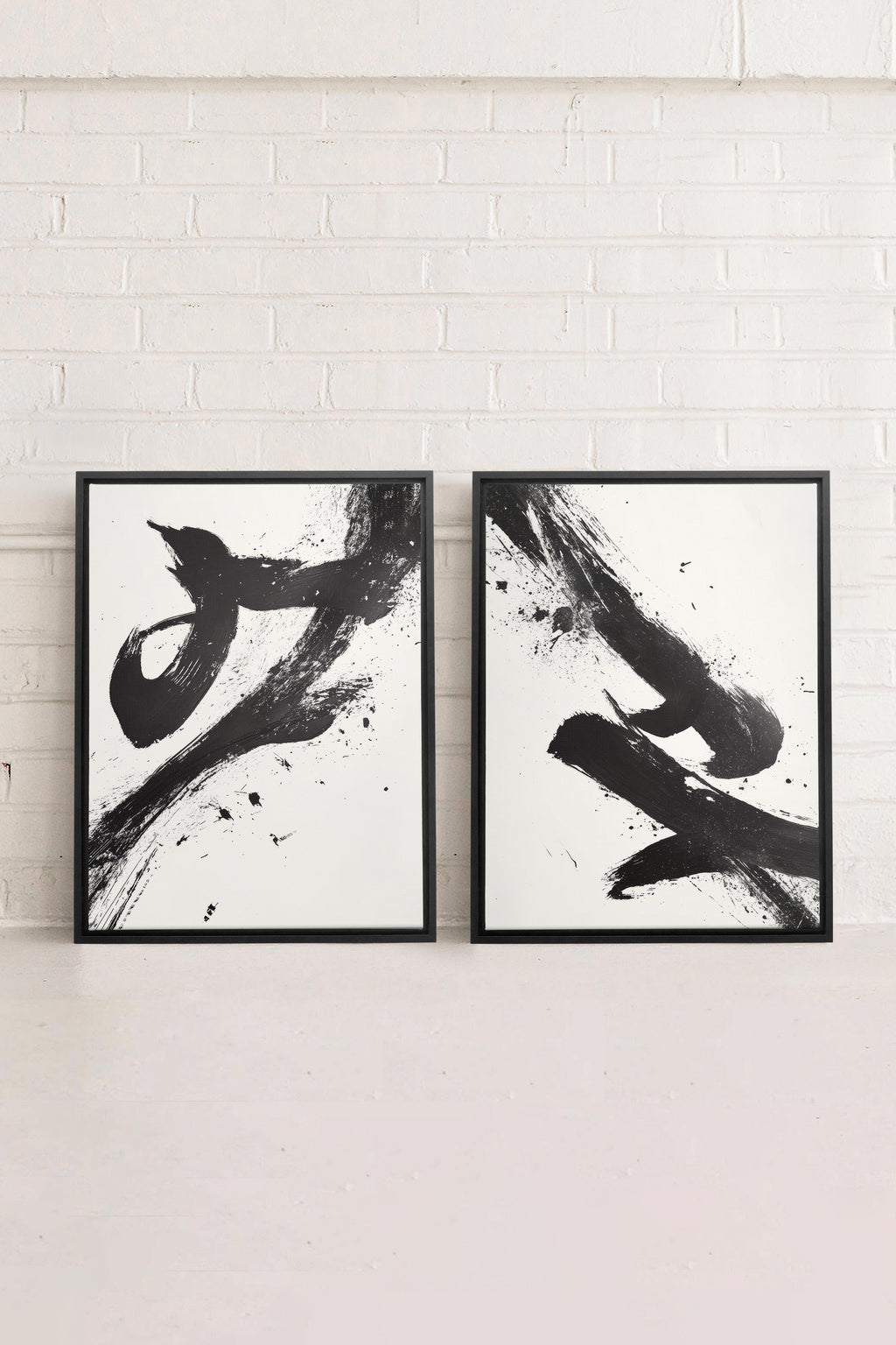 SHARP SHADOWS (2 Stretched Canvas Works)