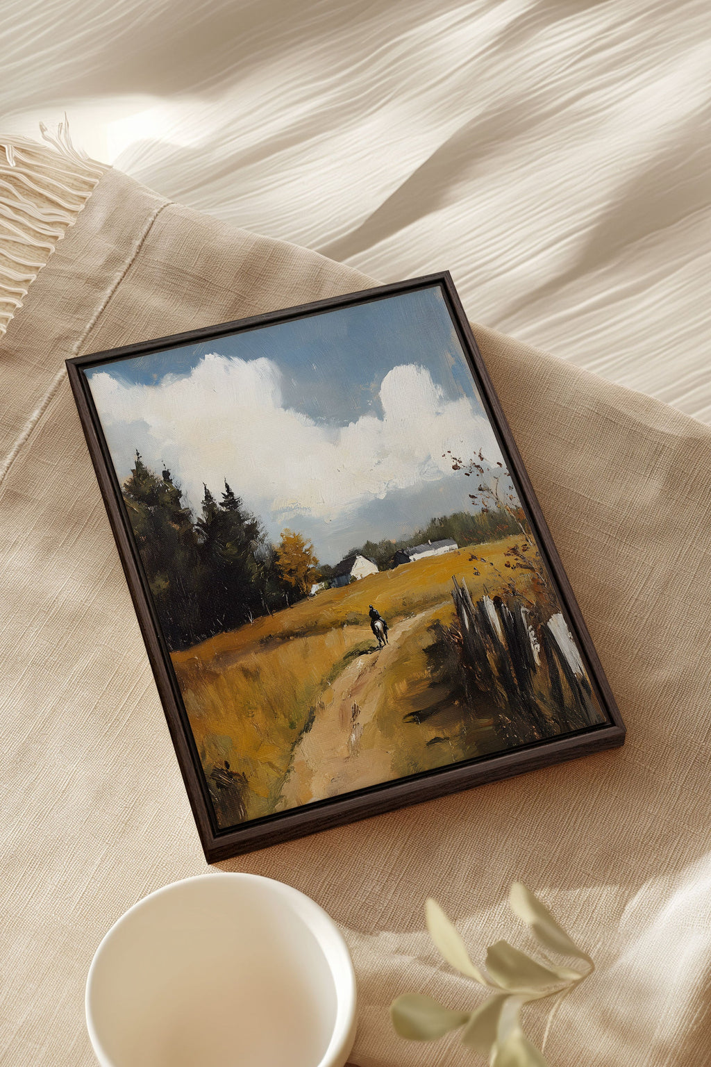 Through the Fields, Stretched Canvas Artwork