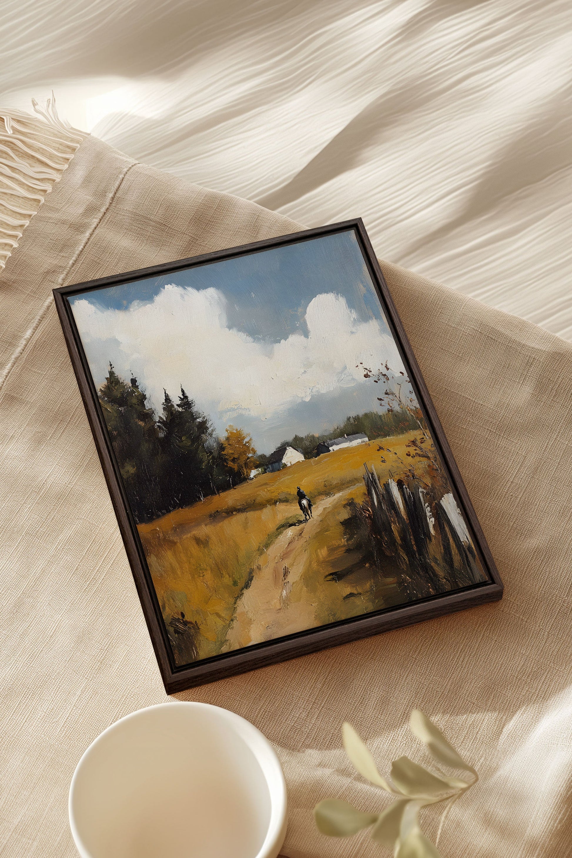 Through the Fields, Stretched Canvas Artwork