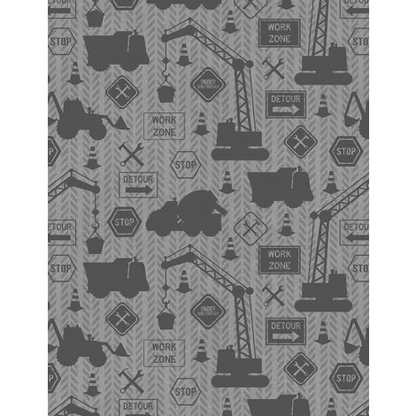 Construire des rêves - 1828-82644-999 Par Jennifer Pugh - Tonal Gray Construction