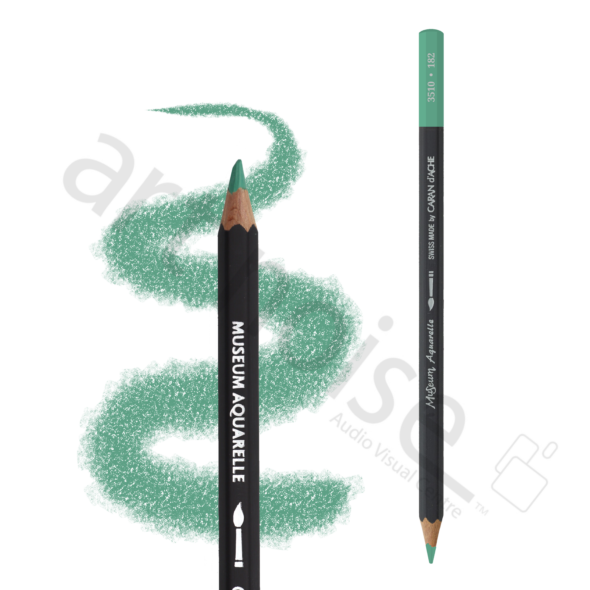 Caran d'Ache - Museum Watercolor Pencil - Blues & Greens
