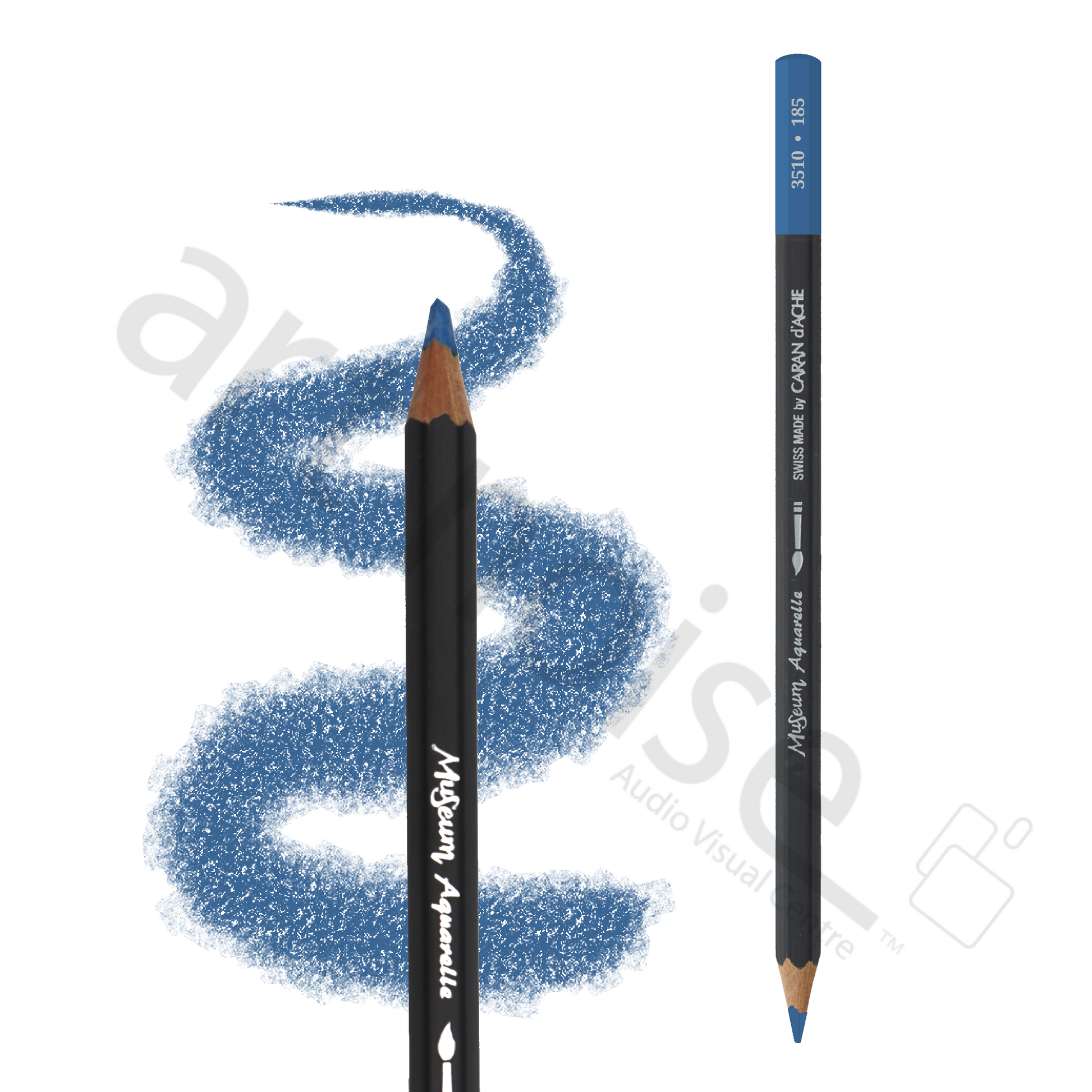 Caran d'Ache - Museum Watercolor Pencil - Blues & Greens