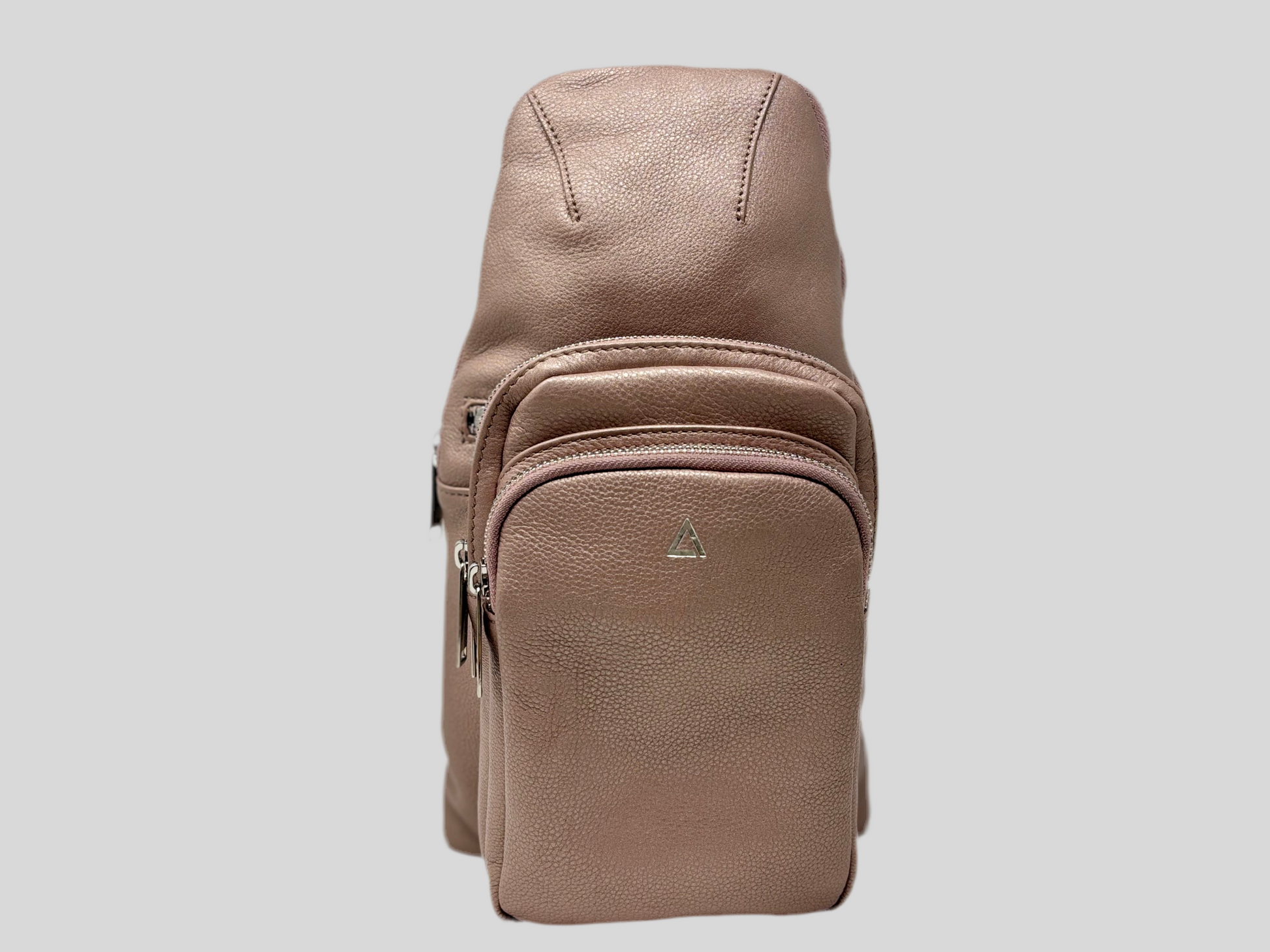 Sac bandoulière 3 en 1 Unisexe avec section pour carte RFID, Platine Gabriel