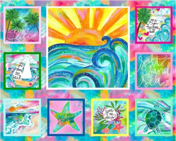 Panneau Seas The Day - 18725-PNL