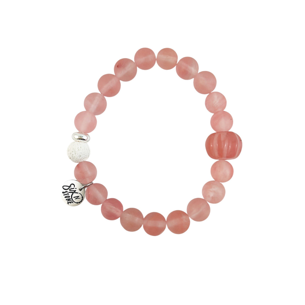 Pumpkin Crystal Bracelet