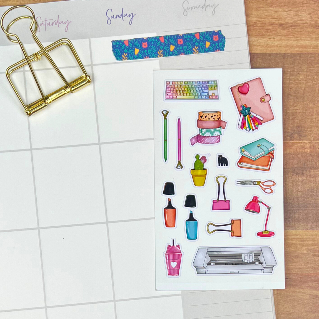 A Planner's Desk