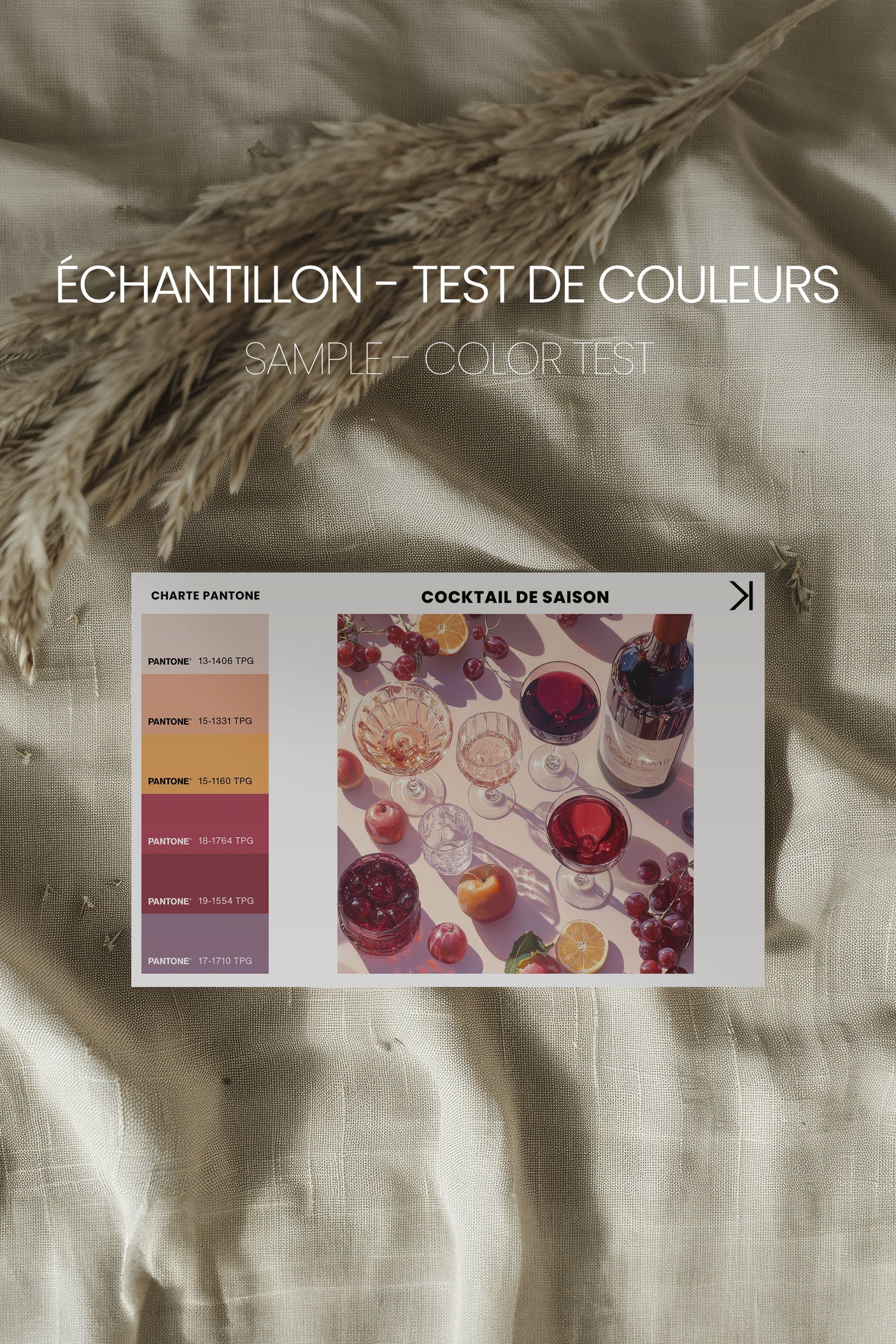 Seasonal Cocktail, Stretched Canvas Artwork