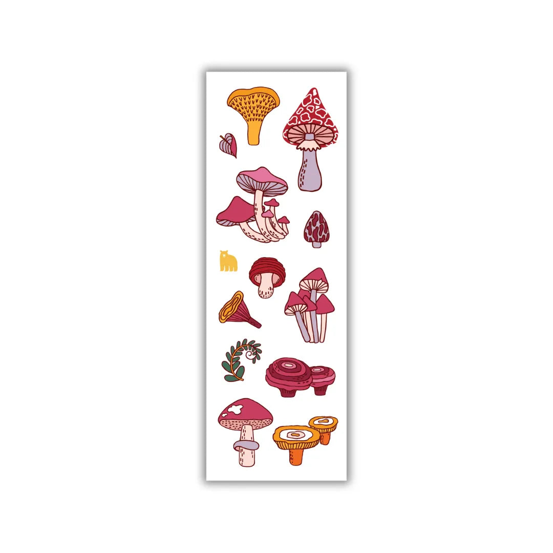 Mushroom Madness - Four Bears Sticker Club