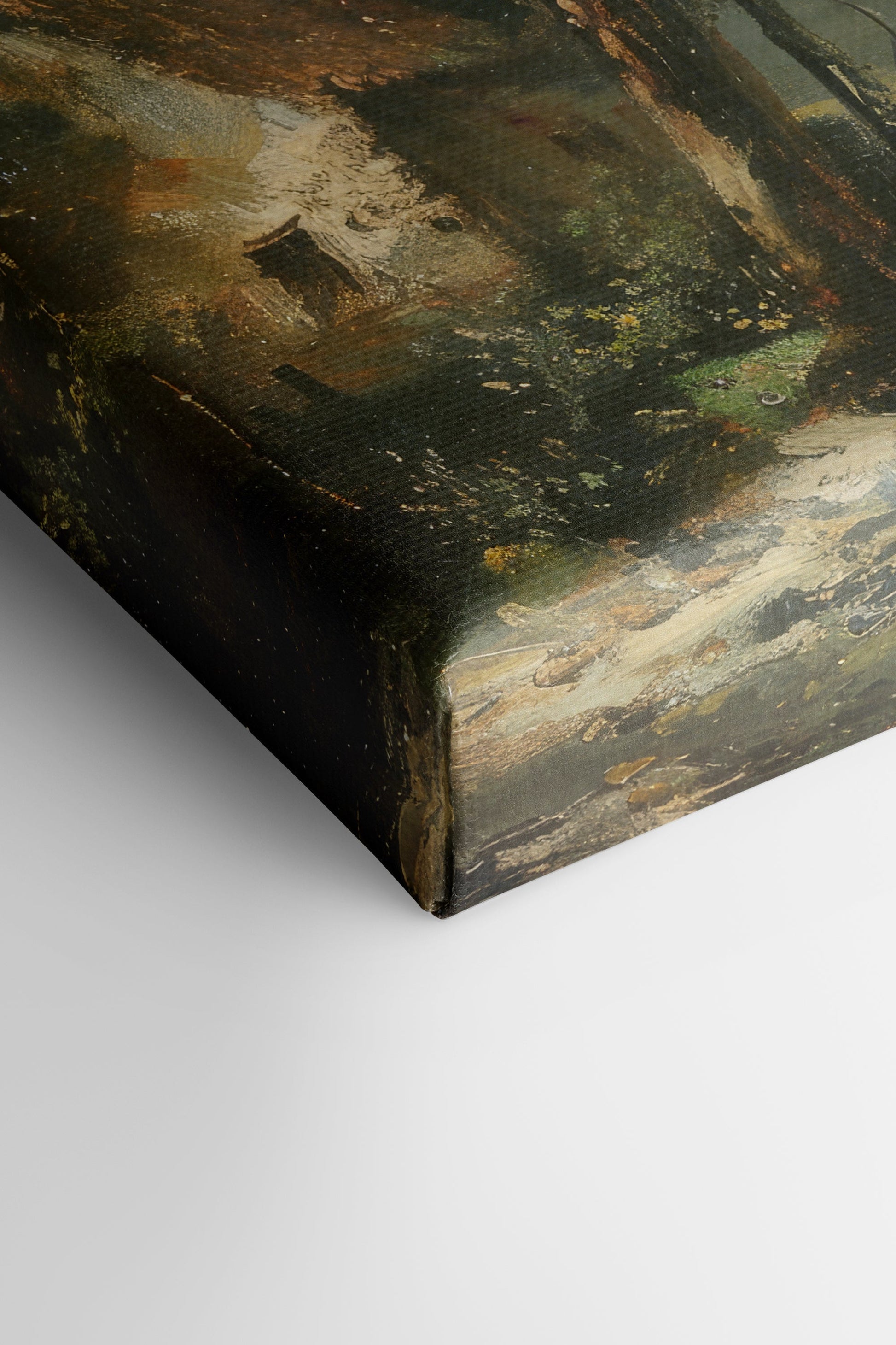 French Homestead, Stretched Canvas Artwork