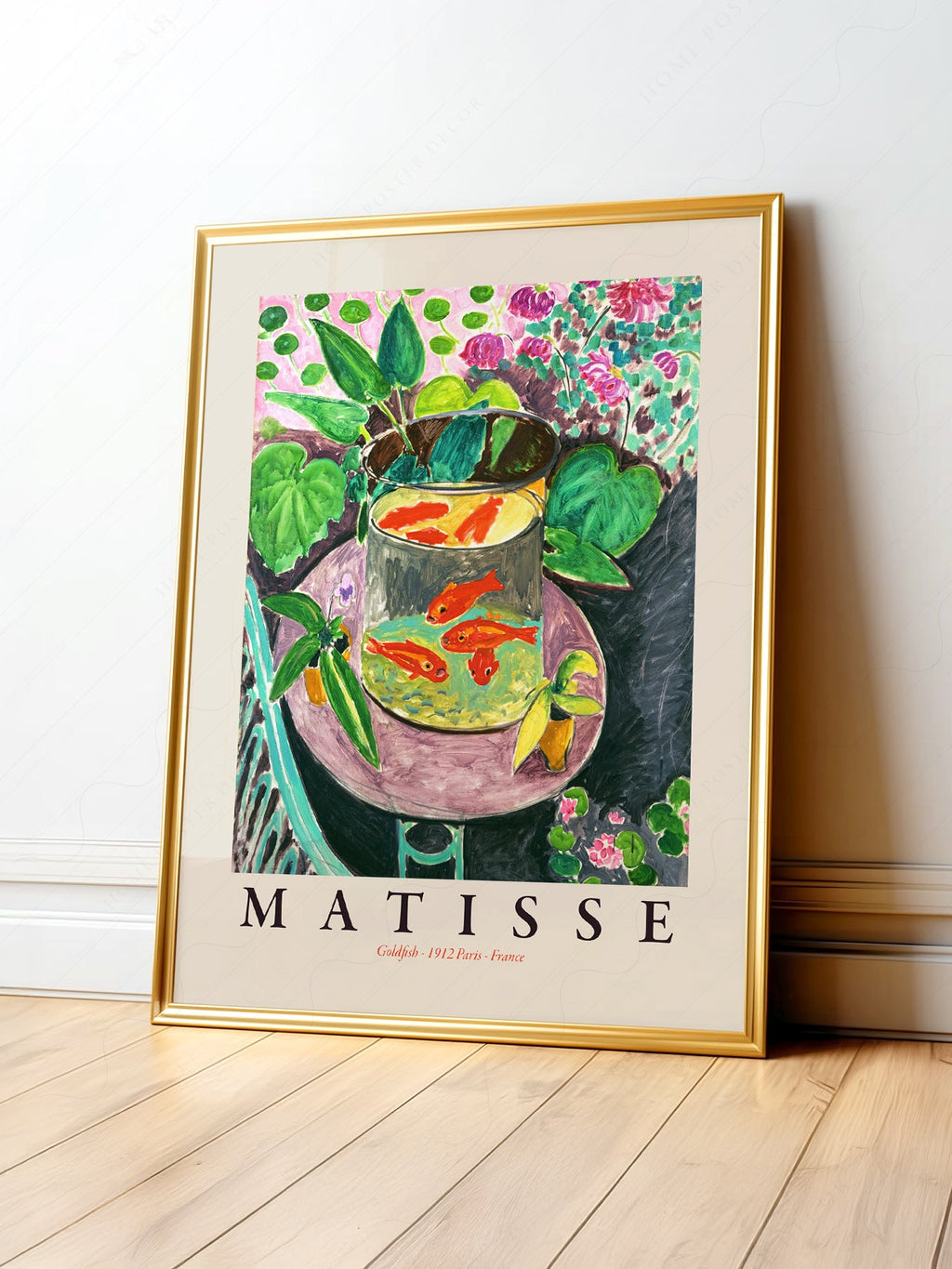 Henri Matisse Goldfish Art Print – Museum Wall Art Poster Decor