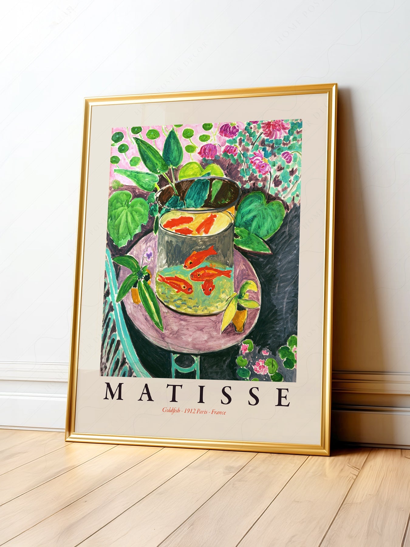 Henri Matisse Goldfish Art Print – Museum Wall Art Poster Decor